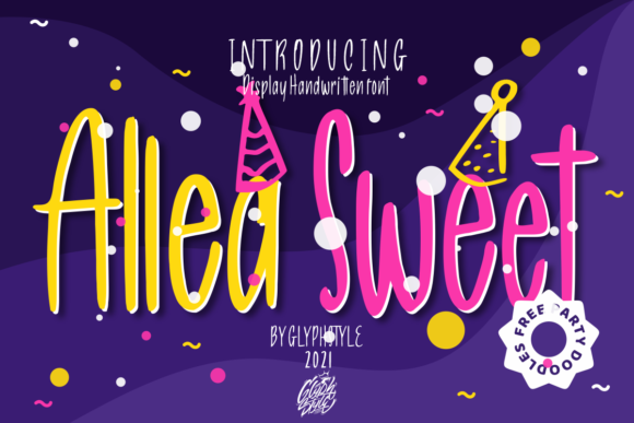 Allea Sweet: A Charming Display Font for Creative Projects