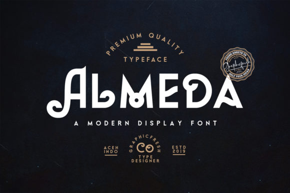 Almeda: A Modern Font with Vintage Charm