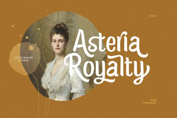 Asteria Royalty: Vintage Charm for Modern Designs