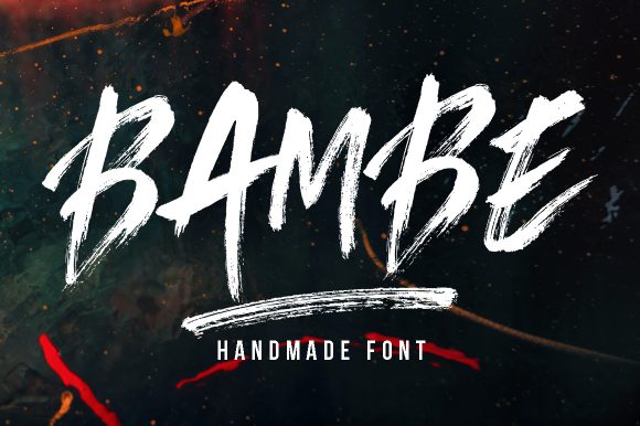 Bambe: A Bouncy, Quirky Display Font