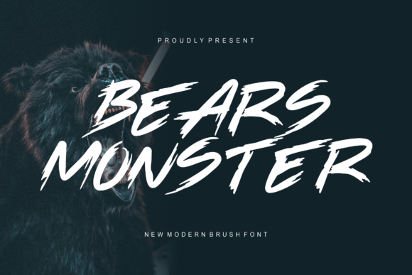 Bears Monster: A Bold Font for Modern Design