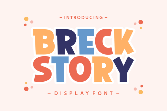 Breck Story: A Charming Font for Creative Projects