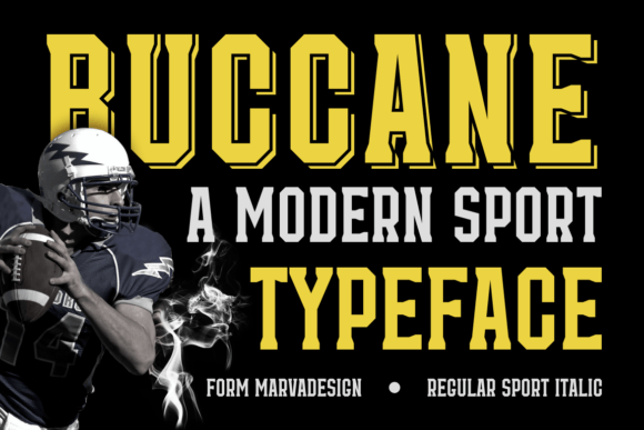 Buccane: A Modern, Bold Display Font