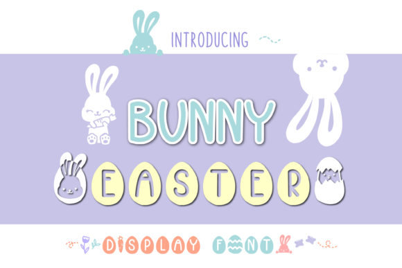 Bunny Easter: A Sweet Display Font for Creative Projects