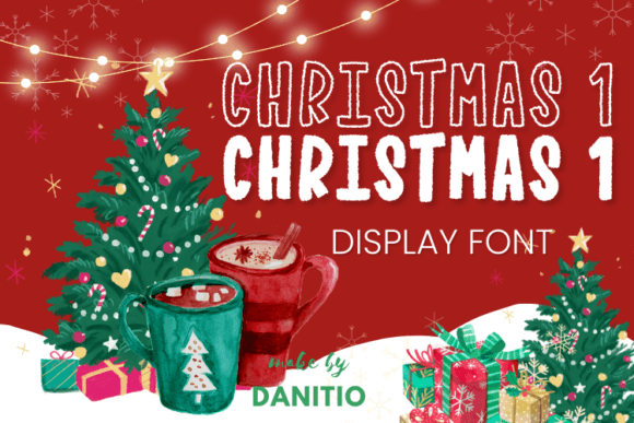 Christmas 1: A Fun Font for Your Holiday Projects