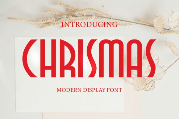 Christmas: A Quirky Display Font for Festive Designs