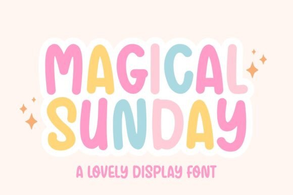 Discover the Cheerful Charm of Magical Sunday Font