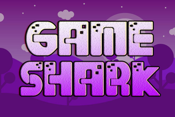 Game Shark: The Playful Display Font for Creative Projects