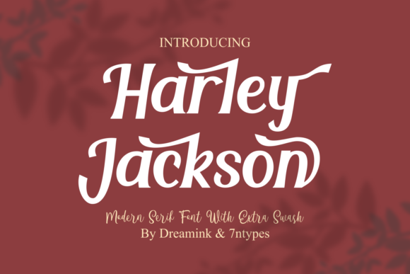Harley Jackson: A Refined Display Font for Elegant Design
