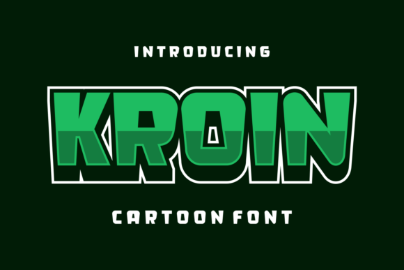 Kroin: A Display Font with Quirky Charm and Design Versatility