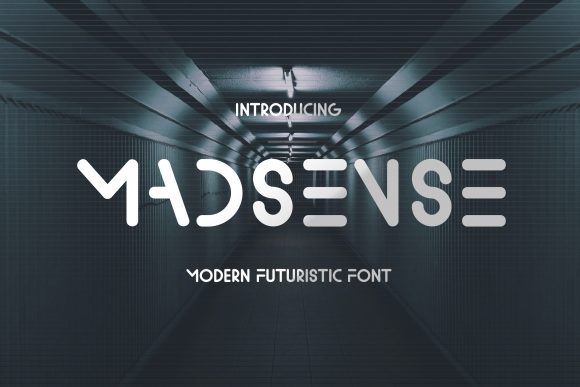 Madsense: A Modern Display Font for Creative Projects