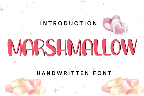 Marshmallow: A Soft & Stylish Display Font for Creative Projects