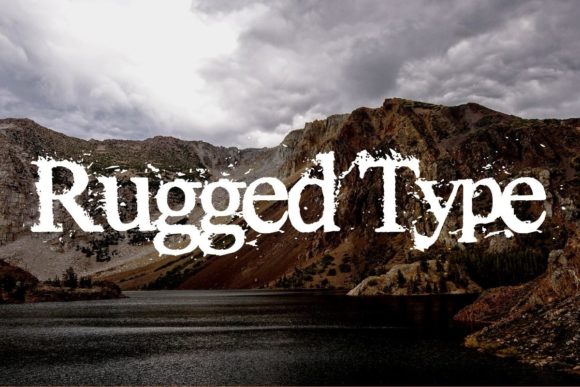 Rugged Type: The Vintage Display Font for Bold Titles