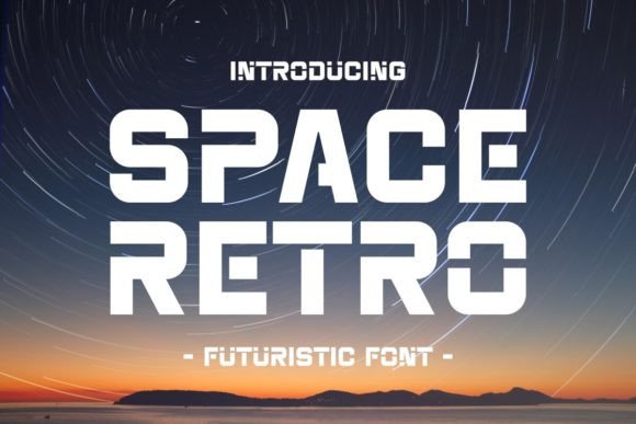 Space Retro: A Modern Typeface for Futuristic Nostalgia